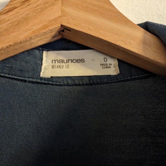 Short Sleeve Utility Shirt | Maurices - Picture 4 of 5
